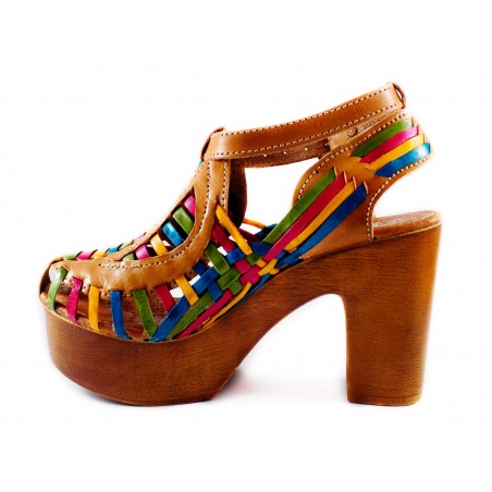 Huaraches Mexicanos Con Tacon Off 66 Www Microworld Co In